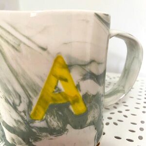 Anthropologie monogram mug